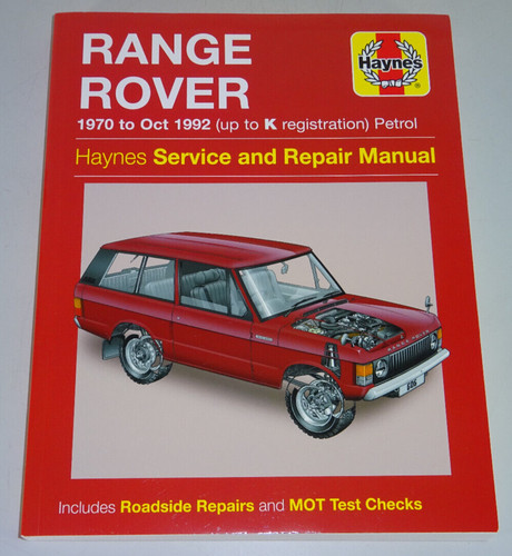 Reparaturanleitung range rover - reparaturanleitung,