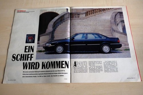 Mot 1992 rover 827i - mot, 17/1992