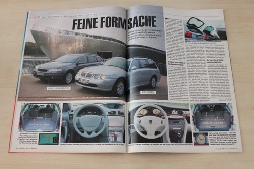 Auto bild 2002 rover 75 - auto, 03/2002