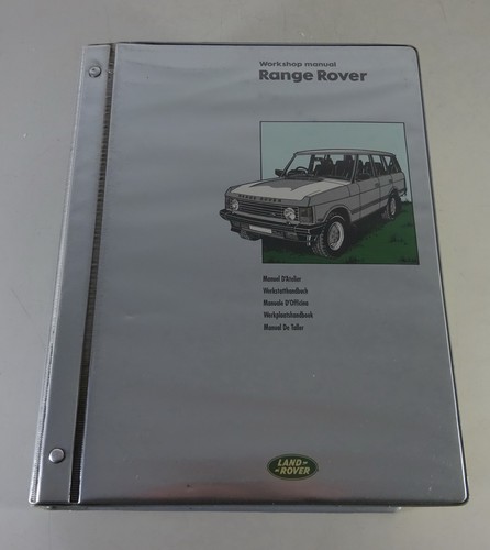 Werkstatthandbuch range rover - werkstatthandbuch,