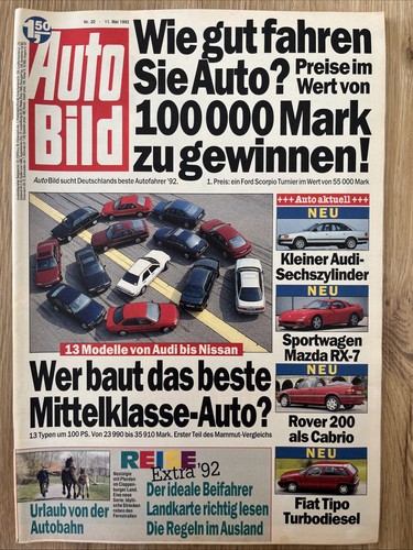 Auto bild 05 1992 - auto,