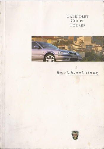 Rover 200 cabriolet coupe - rover,