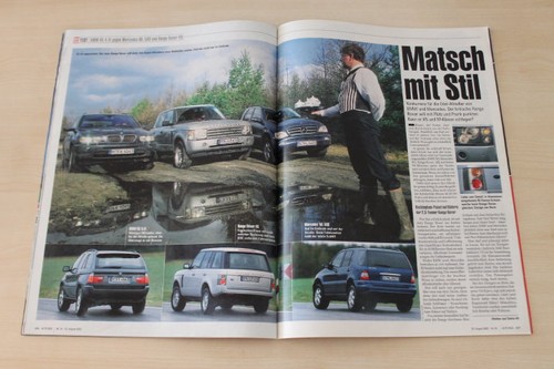 Auto bild 2002 range - 34/2002, rover